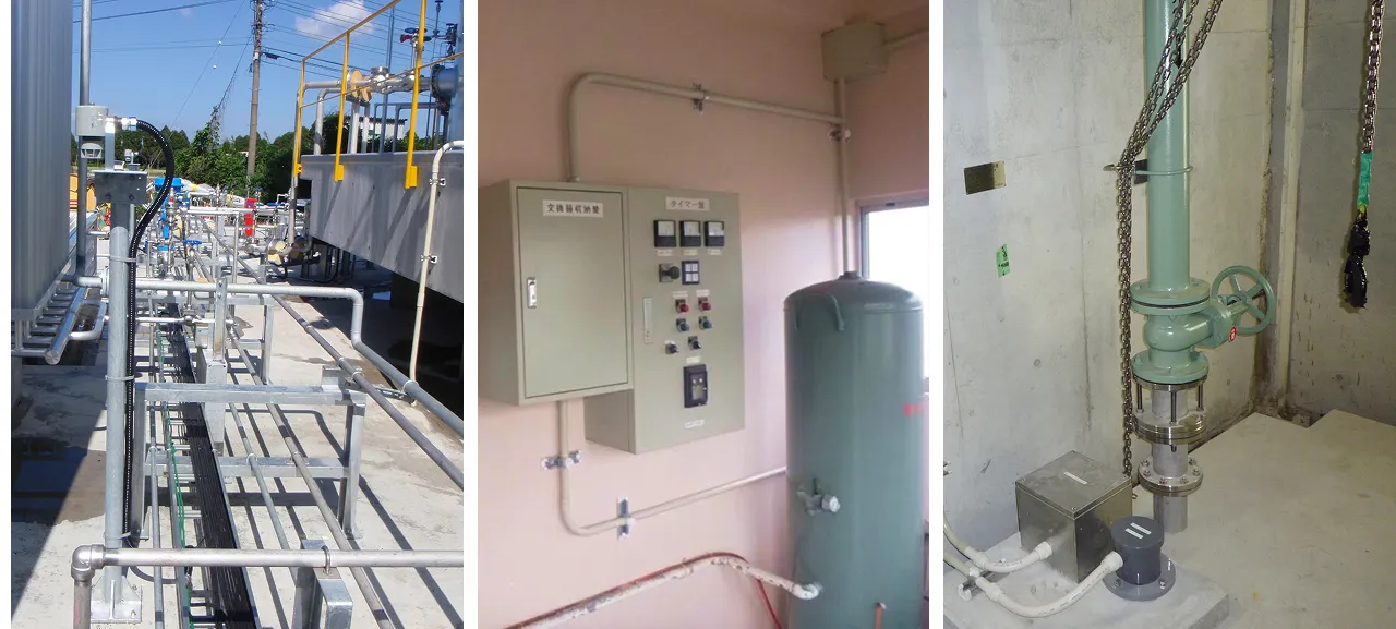 プラント関連施設の電気工事