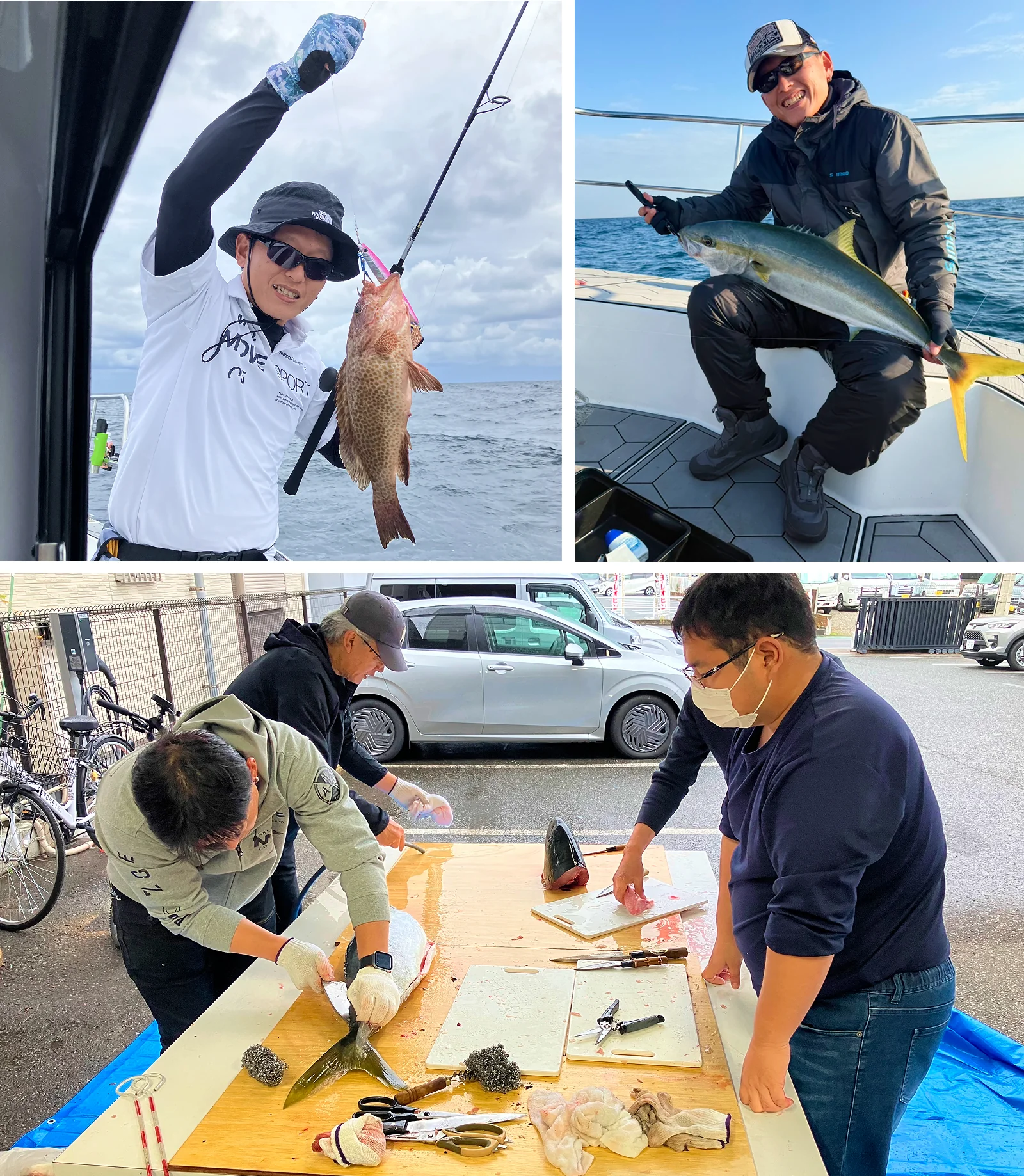吉谷さん：釣り部の活動