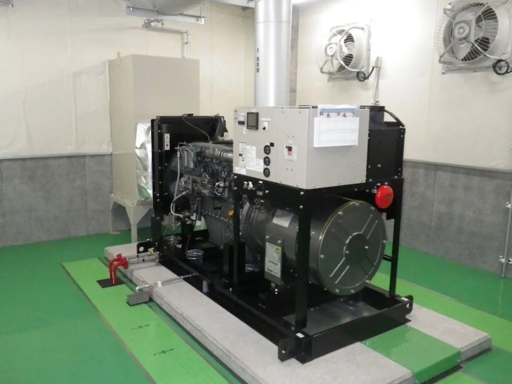 非常用ディーゼル発電機（自家発電設備）